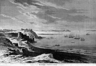 View of the Bay of Tangier and the Coast, Morocco by Unknown artist