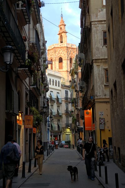 View of the cathedral tower known as El Miquelet by Unknown artist
