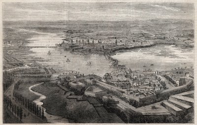 View of the city of Mantua in the 19th century by Unknown artist