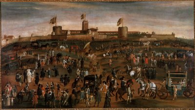 View of the City of Milan and the Sforza Castle by Unknown artist