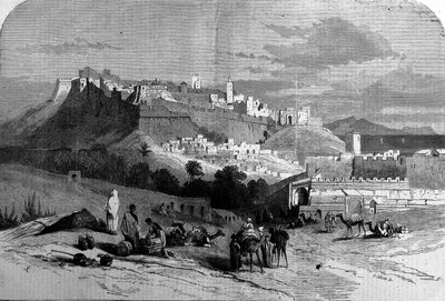 View of the Fortified City of Tangier and the Coast, Morocco by Unknown artist