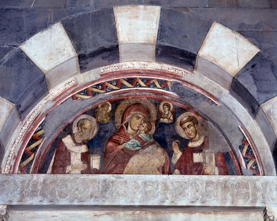 Virgin between St Nicholas and St Lawrence by Unknown artist