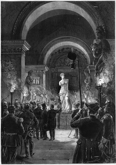 Visit of the Shah of Persia in France by Unknown artist
