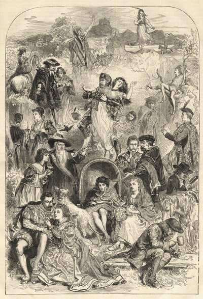 Walter Scott characters - main characters of Walter Scott