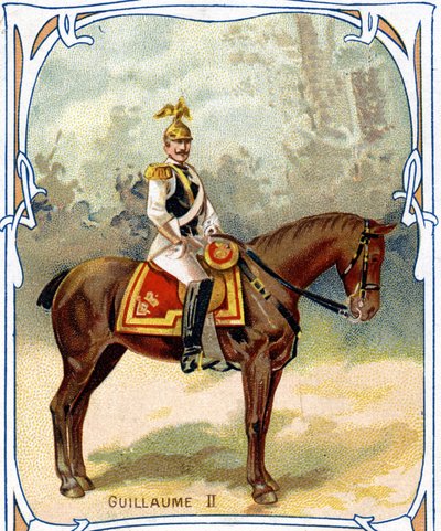 William II. King of Prussia and German Emperor. 1859-1941. by Unknown artist