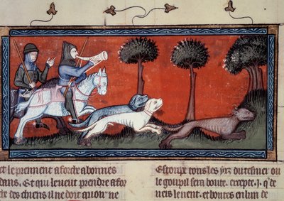 Wolf Hunt by Unknown artist
