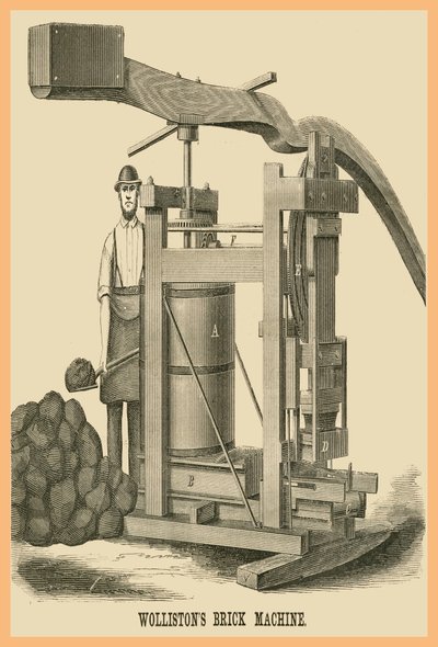 Wollistons Brick Machine by Unknown Artist