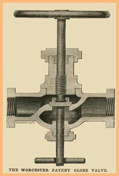 Worcestor Patent Globe Valve by Unknown Artist