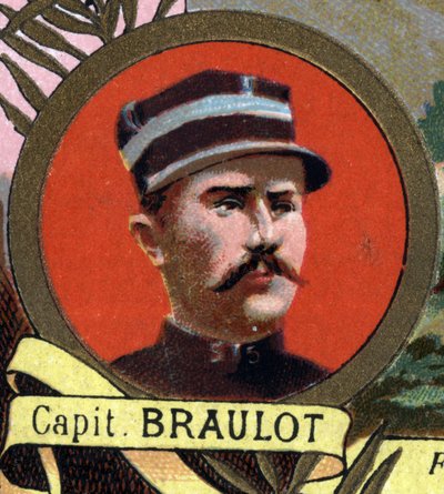 Portrait of Captain Braulot, Naval Infantry Captain, Who Died in the Field of Honour at Bonna, Sudan in 1897 by Unknown artist