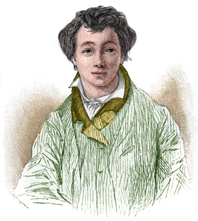 Portrait of Christian Johann Heinrich Heine (1797-1856), German poet and journalist. by Unknown artist