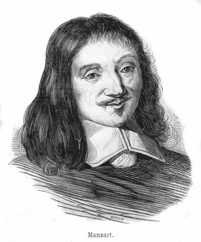 Portrait of François Mansart (1598-1666), French Architect by Unknown artist