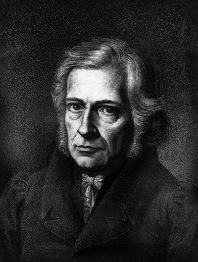 Portrait of Friedrich Daniel Ernst Schleiermacher (1768-1834), Protestant theologian and German philosopher by Unknown artist
