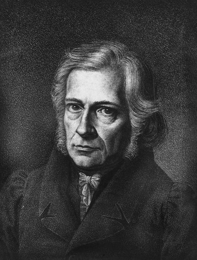 Portrait of Friedrich Daniel Ernst Schleiermacher, German philosopher and theologian. by Unknown artist