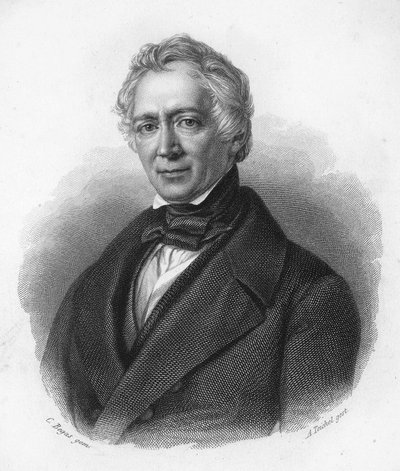 Portrait of Friedrich von Raumer, 19th century German historian by Unknown artist