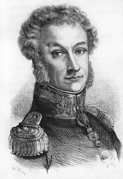 Portrait of General Cambronne, Viccount Cambronne, French General (1770-1842) by Unknown artist