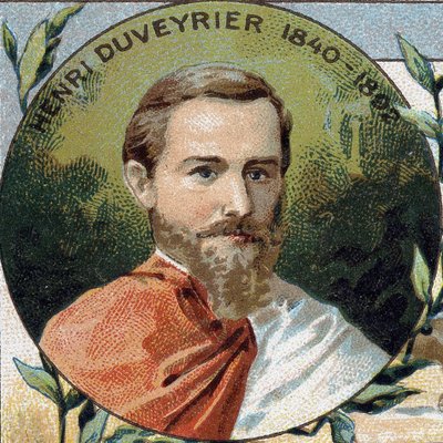 Portrait of Henri Duveyrier. French geographer and traveler (1840-1892). by Unknown artist