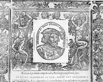 Portrait of Henri I, King of France from 1031 to 1060 by Unknown artist