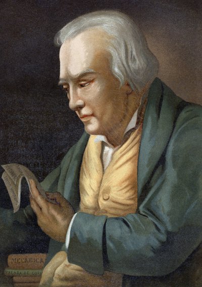Portrait of James Watt. British engineer by Unknown artist