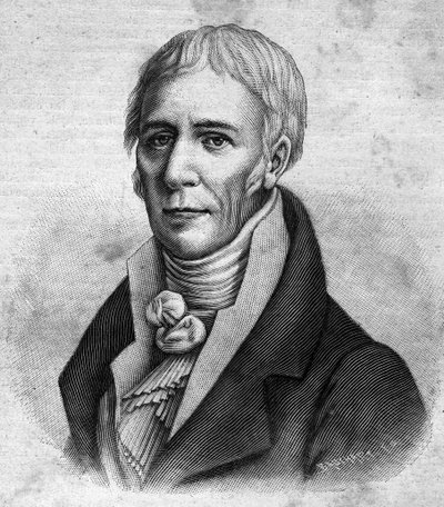 Portrait of Jean Baptiste Lamarck - in 