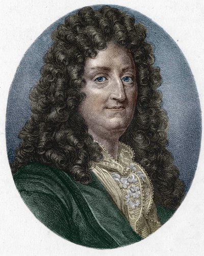 Portrait of Jean Racine (1639-1699), French tragic poet. by Unknown artist