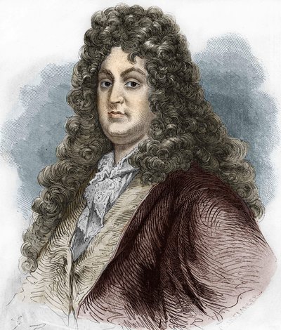 Portrait of Jean Racine (1639-1699), French tragic poet by Unknown artist