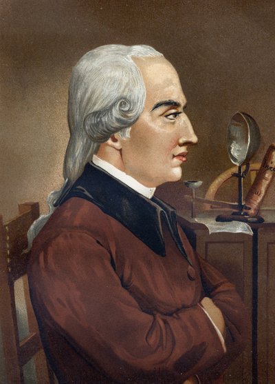 Portrait of Joseph Black. Scottish physicist and chemist. by Unknown artist