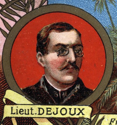 Portrait of Litter Dejoux in Charge of a Geographic Mission to Madagascar (1897) by Unknown artist