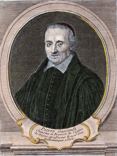 Portrait of Pierre Gassendi, French philosopher, astronomer, mathematician and physicist (1592-1655) by Unknown artist