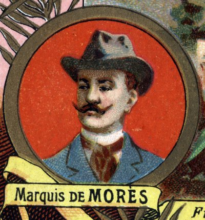 Portrait of the Marquis de Mores by Unknown artist