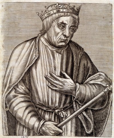 Portrait of the king of Poland Casimir III the Great by Unknown artist