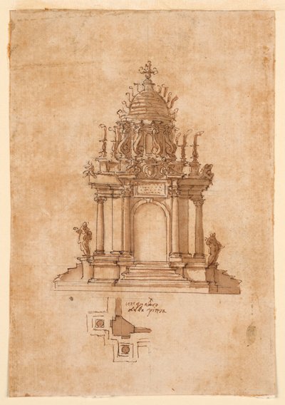 Catafalque, ca. 1631 by Unknown artistUnknown artist