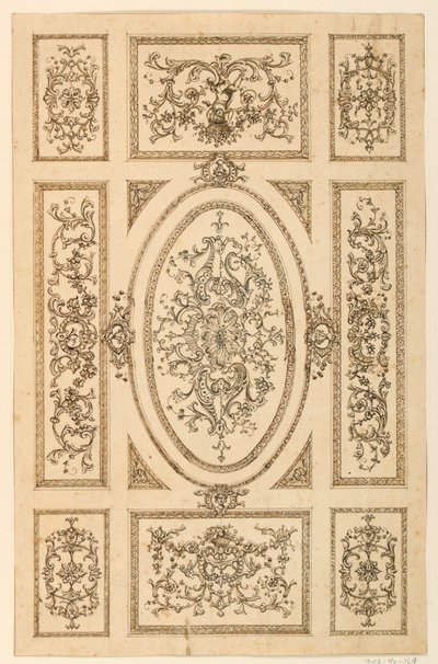 Ceiling Design, ca. 1750 by Unknown artistUnknown artist