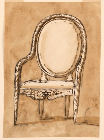 Chair, 1780–1790 by Unknown artistUnknown artist