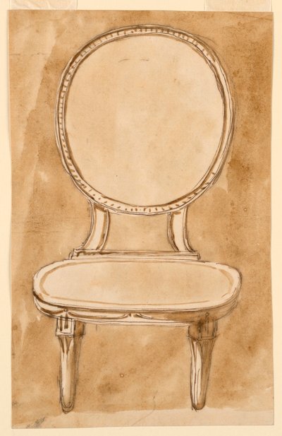 Chair, 1780–90 by Unknown artistUnknown artist