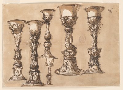 Chalice Designs, late 18th century by Unknown artistUnknown artist