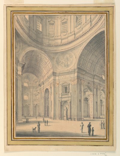 Church Interior, ca. 1770 by Unknown artistUnknown artist