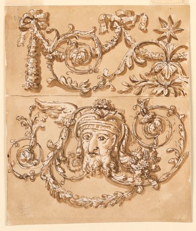 Decoration of a Frieze, 18-19th century by Unknown artistUnknown artist