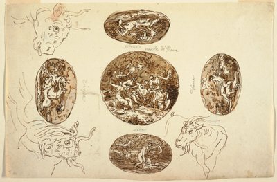Deeds of Jupiter, for a Ceiling, 1812 by Unknown artistUnknown artist