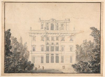 Design for a Casino in a Park, 1728–84 by Unknown artistUnknown artist