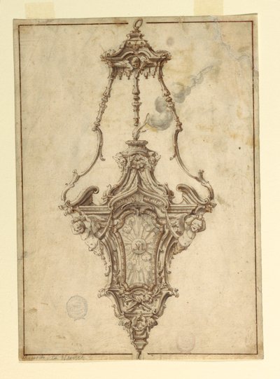 Design for a Censer, 1725–1750 by Unknown artistUnknown artist