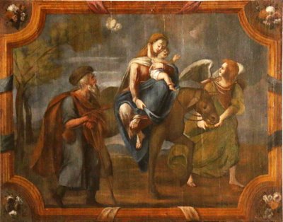 The Flight into Egypt by Unknown artistUnknown artist