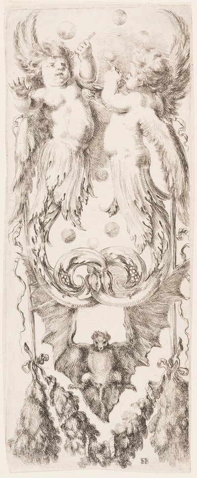 Print, Grotesque Ornament, ca. 1653 by Unknown artistUnknown artist