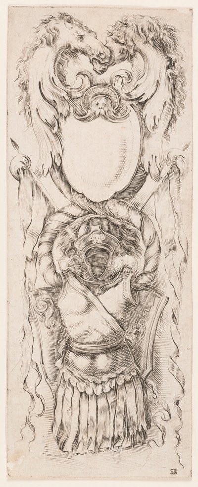 Grotesque Ornament, ca. 1653 by Unknown artistUnknown artist