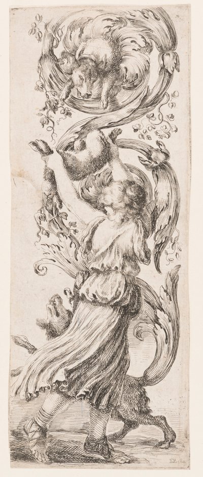 Grotesque Ornament, ca. 1653 by Unknown artistUnknown artist