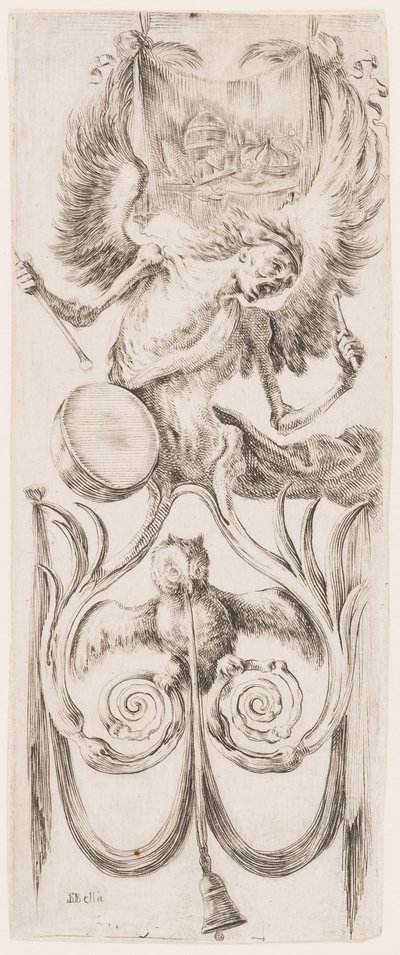Grotesque Ornament, ca. 1653 by Unknown artistUnknown artist