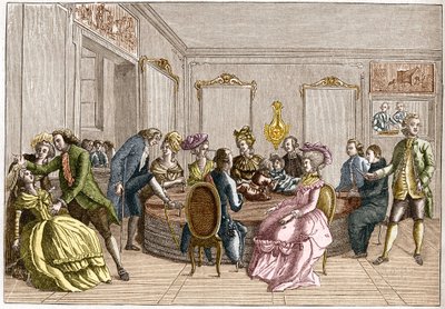 Demonstration by Frederic Antoine Mesmer (Franz Anton Mesmer) by Unknown artist