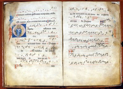 14th Century Missal of Ambrosian Liturgy. Archive of the Chapter of St. Ambrose, Milan by Unknown artist