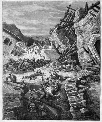 1881 Chios Earthquake by Unknown artist