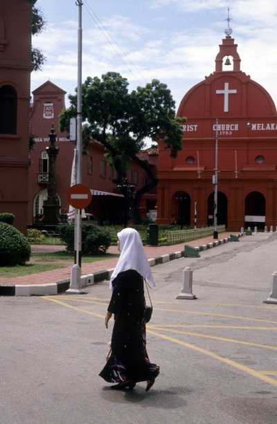 A Catholic Church Built in 1753 in Malacca, Indonesia by Unknown artist
