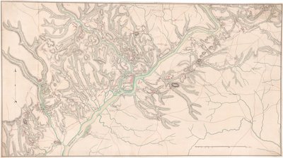 A Map showing Middle Atlantic Colonies: Army Positions by Unknown artist